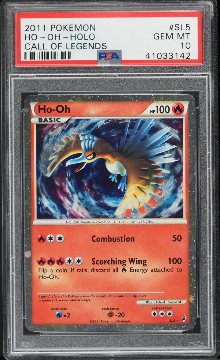 2011 Pokemon Call Of Legends Holo Ho-Oh #SL5 PSA 10 GEM MINT