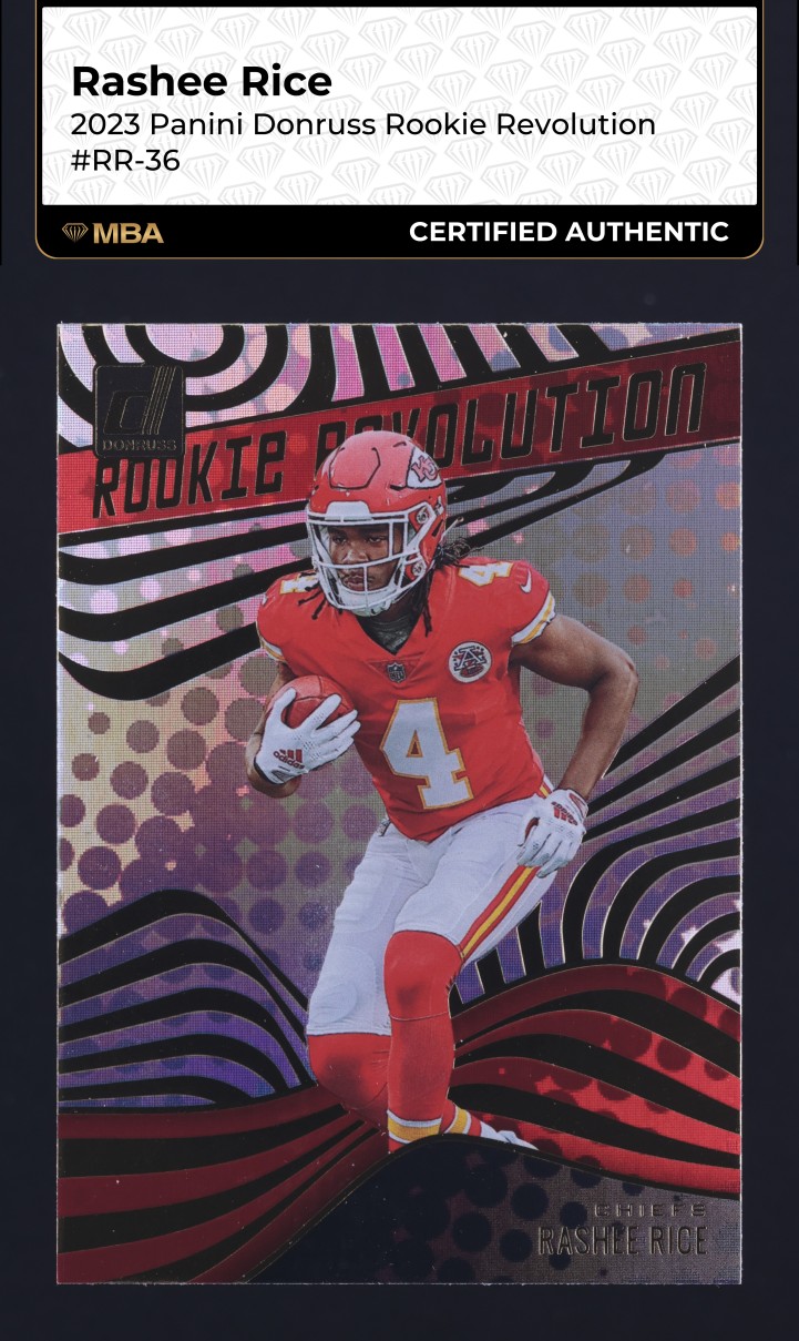 2023 Donruss Revolution Rashee Rice ROOKIE #RR-36 MBA AUTH on Fanatics ...