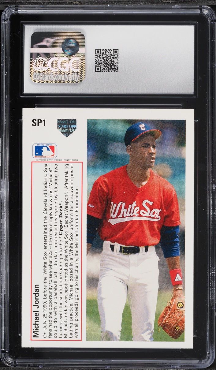 1991 Upper Deck Michael Jordan ROOKIE #SP1 CGC 8.5 NM-MT+