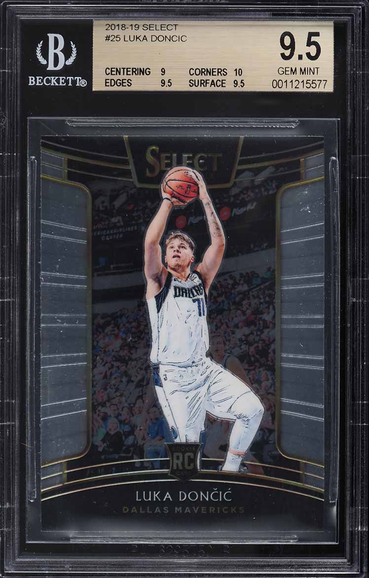 2018 Panini Prizm Luka Doncic ROOKIE #280 BGS 9.5 GEM MINT