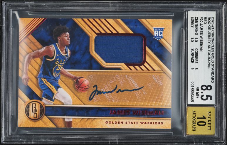 その他 Prizm Rookie James Wiseman Auto PSA Prizm Rookie James Wiseman Auto PSA