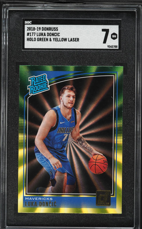 2021 Donruss Holo Green Yellow Laser Jalen Green ROOKIE #209