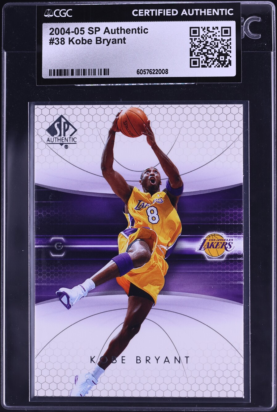 2004 SP Authentic Kobe Bryant #38 CGC AUTH