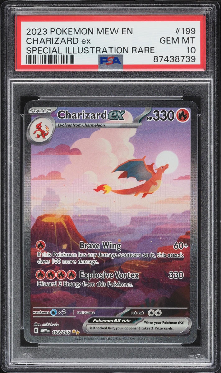 2023 Pokemon Scarlet & Violet 151 SIR Charizard Ex #199 PSA 10 GEM MINT