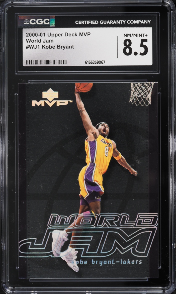 2000 Upper Deck MVP World Jam Kobe Bryant #WJ1 CGC 8.5 NM-MT+