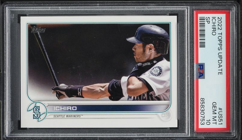 2022 Topps Japan Edition '87 Cherry Tree Variation Ichiro Suzuki