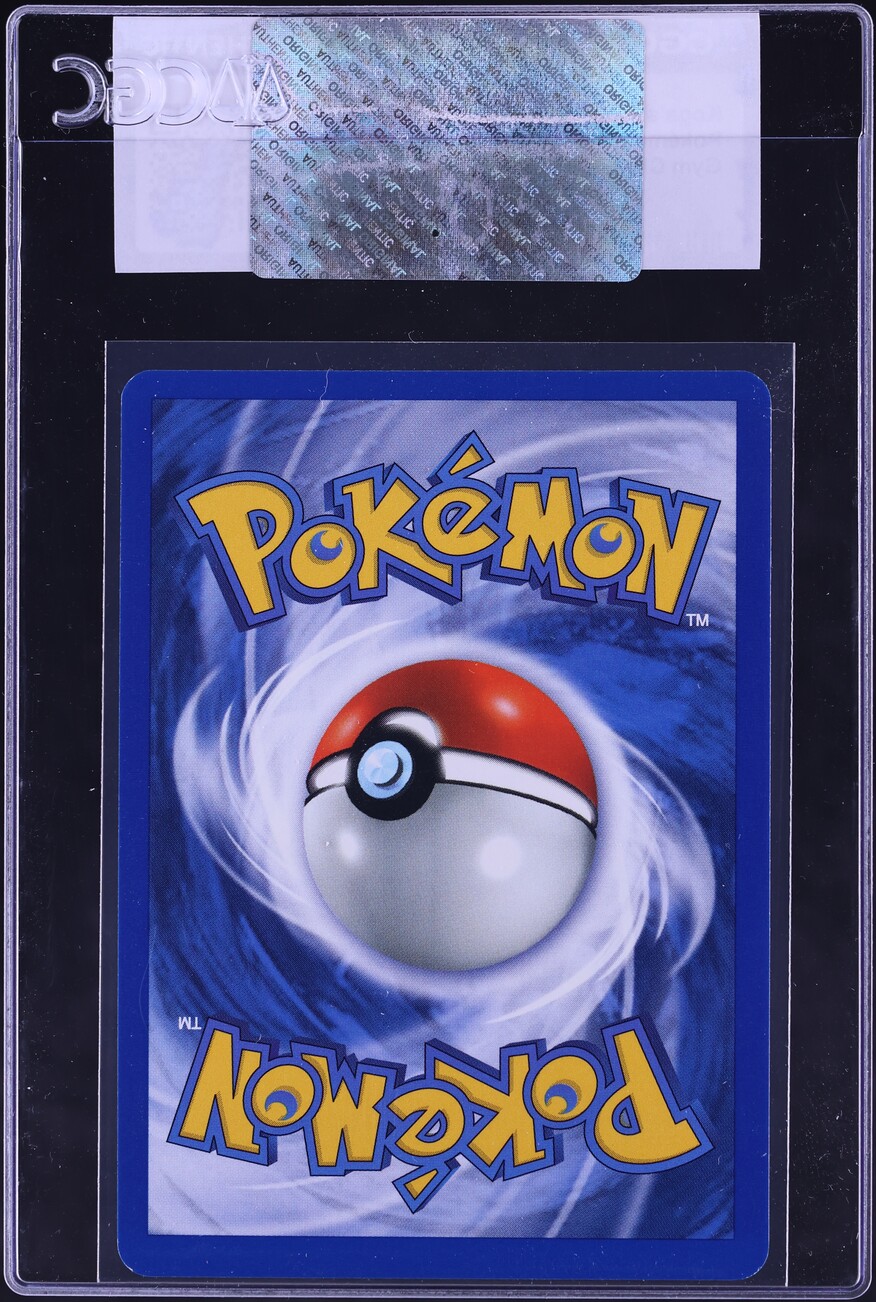 2000 Pokemon Gym Challenge 1st Edition Koga's Ninja Trick #115 CGC AUTH
