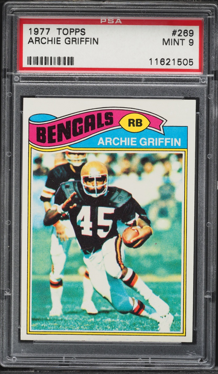 1977 Topps Football Archie Griffin ROOKIE #269 PSA 9 MINT