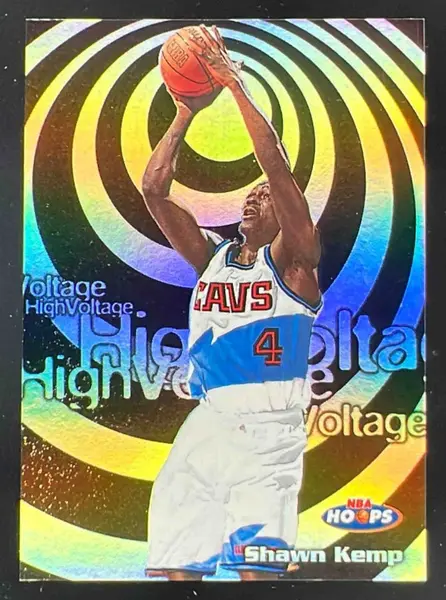 1997-98 Hoops High Voltage #18 HV Shawn Kemp