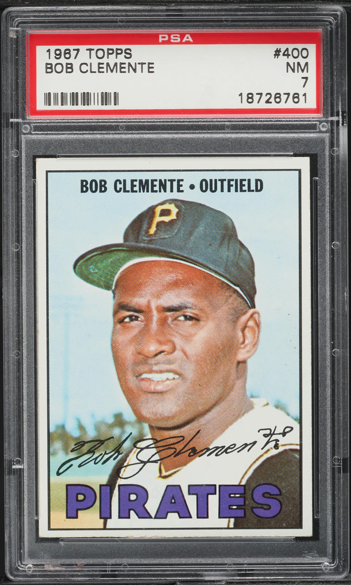 1967 Topps Roberto Clemente #400 PSA 7 NRMT