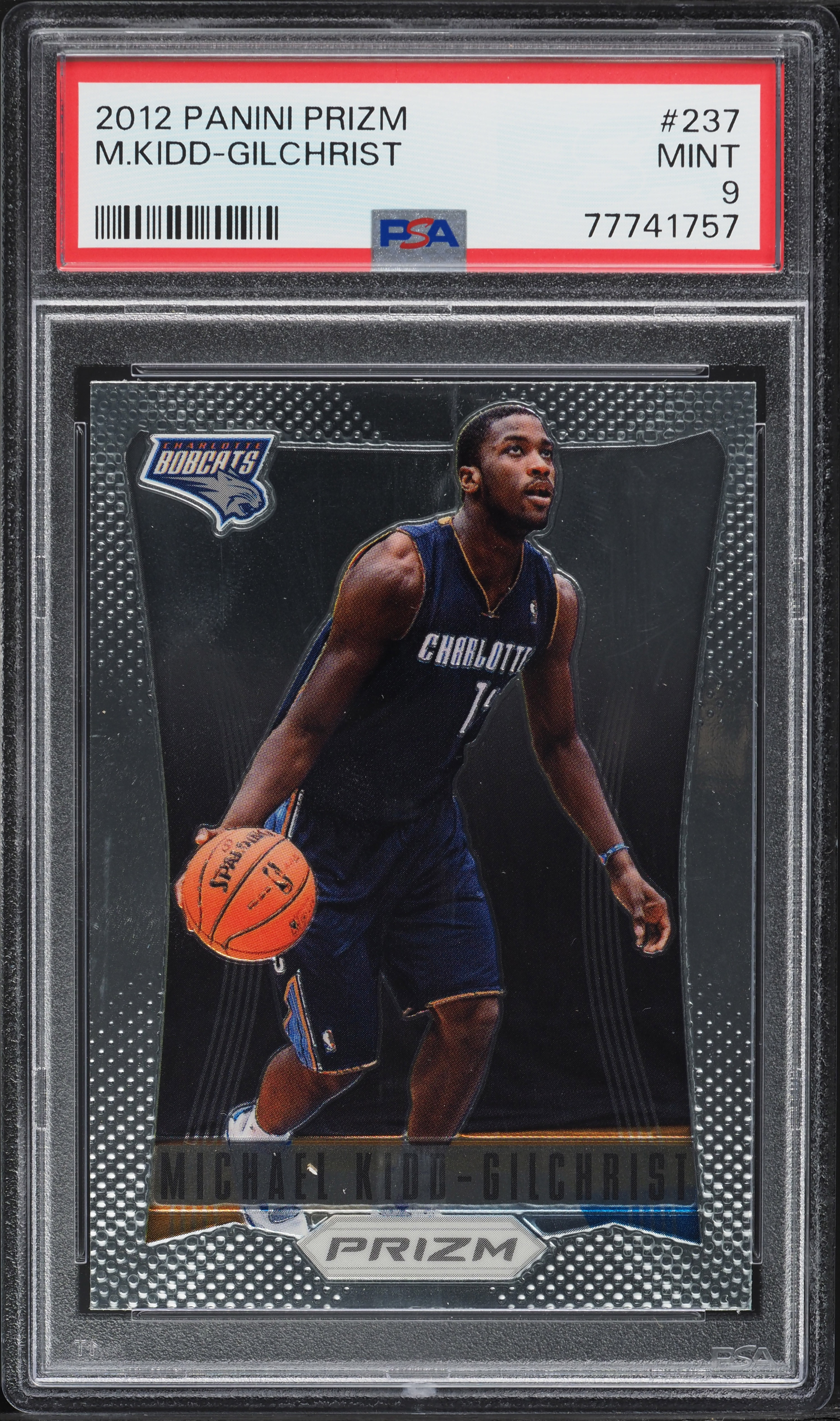 2012 Panini Prizm Michael Kidd-Gilchrist ROOKIE #237 PSA 9 MINT