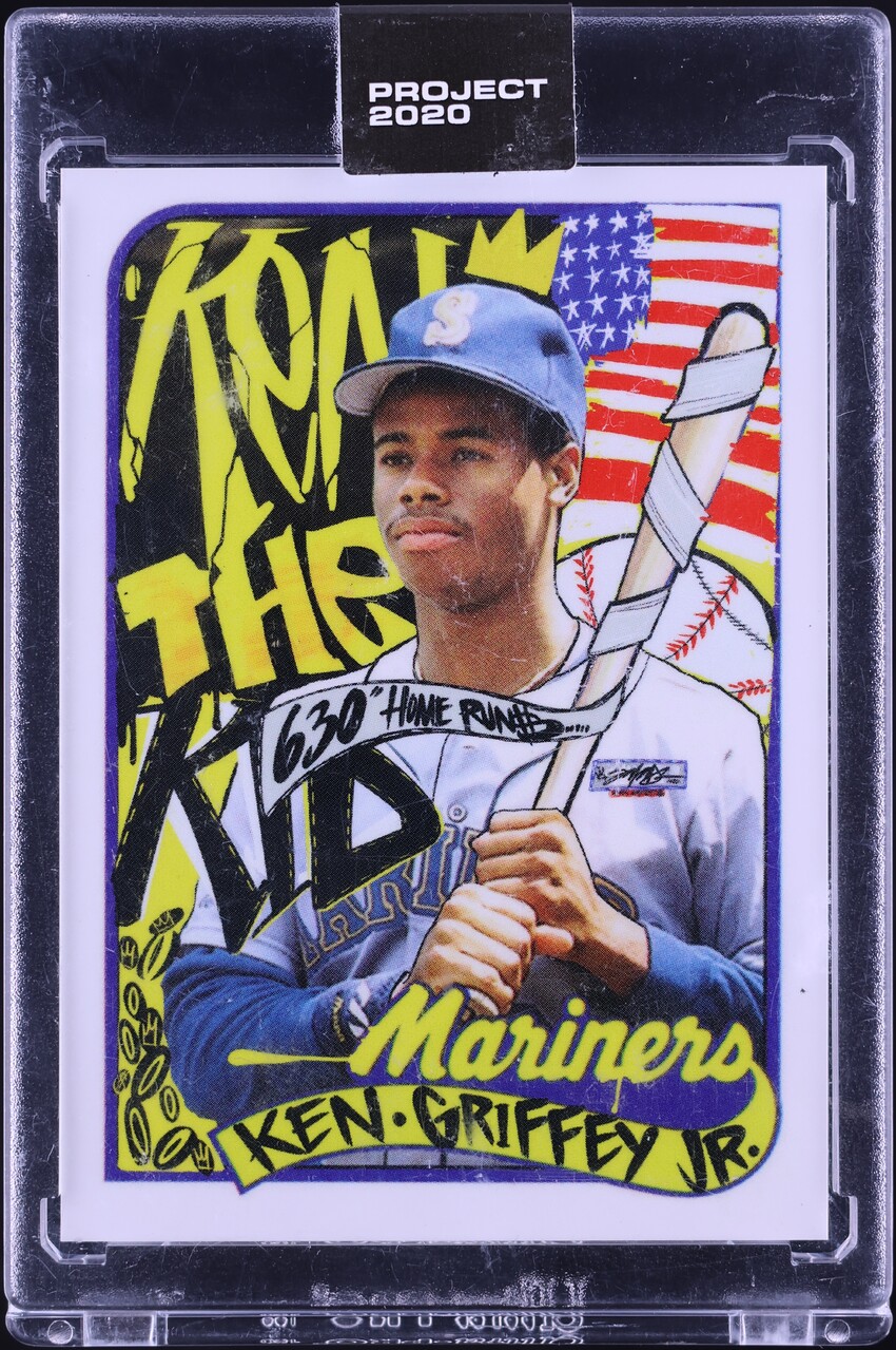 2020 Topps Project 2020 By King Saladeen Ken Griffey Jr. #6