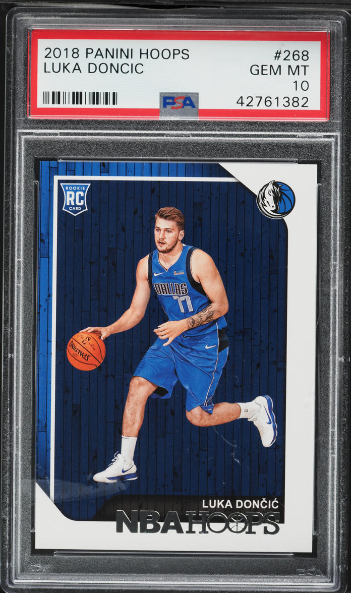 2018 Hoops Luka Doncic ROOKIE #268 PSA 10 GEM MINT