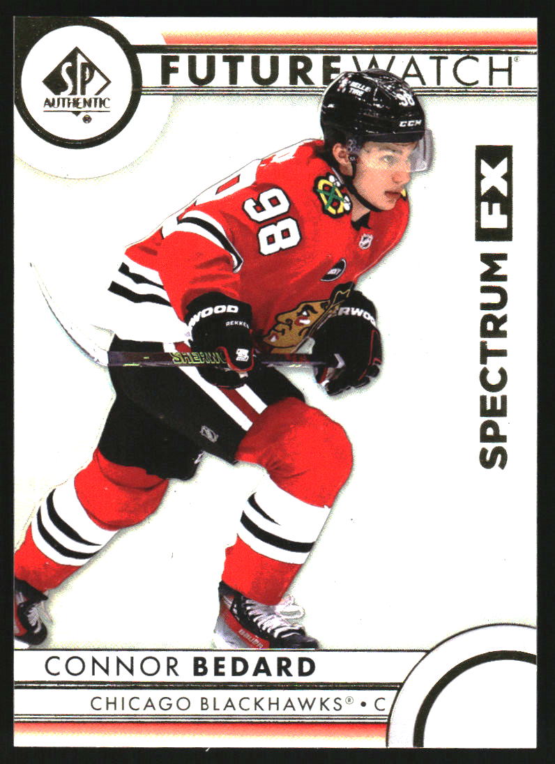 2023-24 SP Authentic Spectrum FX #S91 Connor Bedard RC Rookie