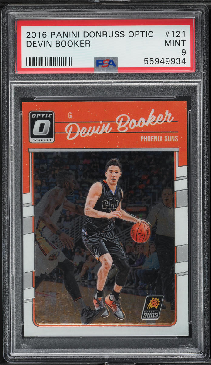 2016 Donruss Optic Devin Booker #121 PSA 9 MINT