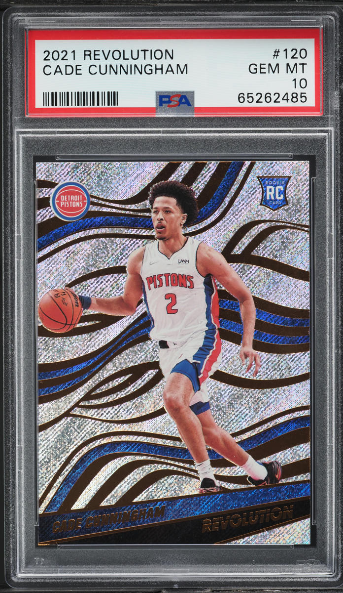 2021 Panini Revolution Cade Cunningham ROOKIE #120 PSA 10 GEM MINT