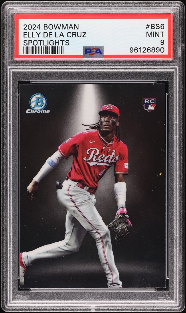 2024 Bowman Bowman Spotlights Elly De La Cruz ROOKIE #BS6 PSA 9 MINT