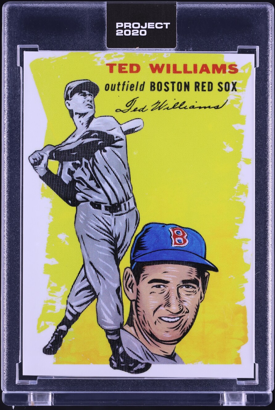2020 Topps Project 2020 By Blake Jamieson Ted Williams #189