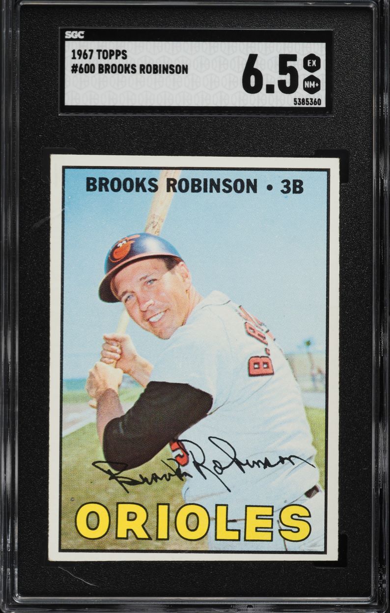 1967 Topps Brooks Robinson #600 SGC 6.5 EXMT+ (PWCC-A)