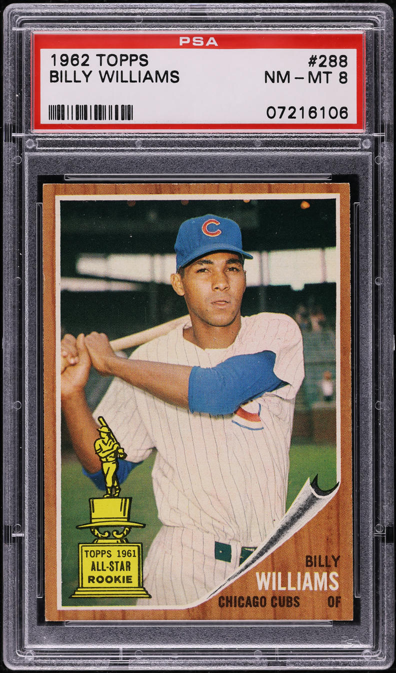 1962 Topps Billy Williams #288 PSA 8 NM-MT