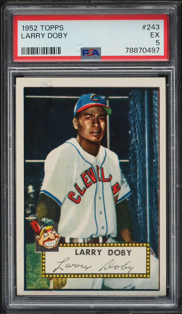 1952 Topps Larry Doby #243 PSA 5 EX