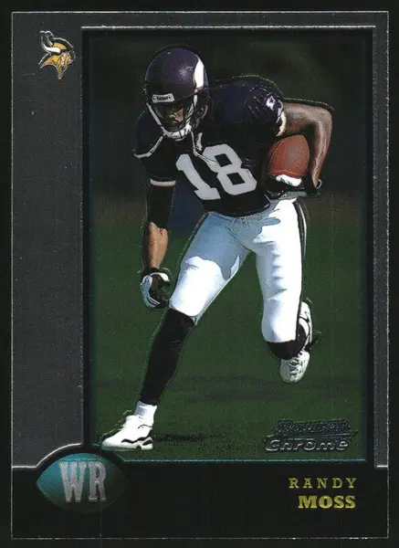 1998 Bowman Chrome #182 Randy Moss RC