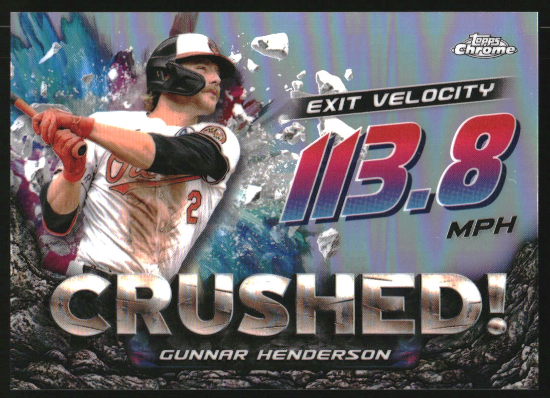 2024 Topps Chrome Update Crushed! #CR-21 Gunnar Henderson