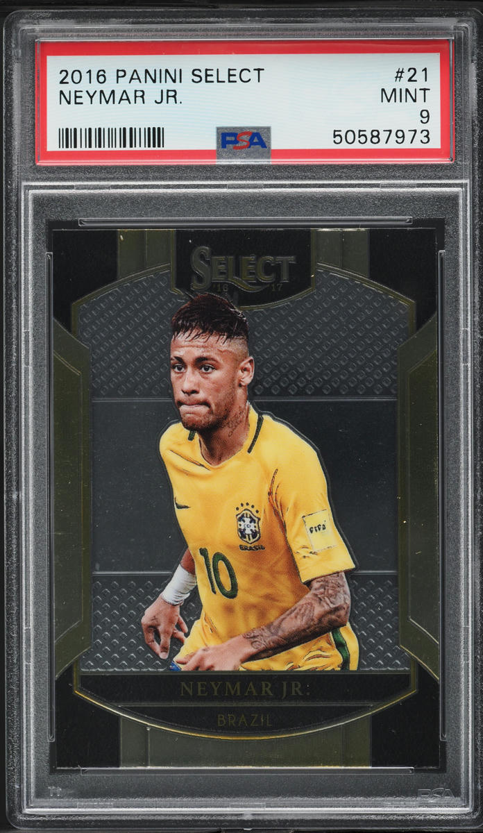 2016 Select Soccer Neymar Jr. #21 PSA 9 MINT