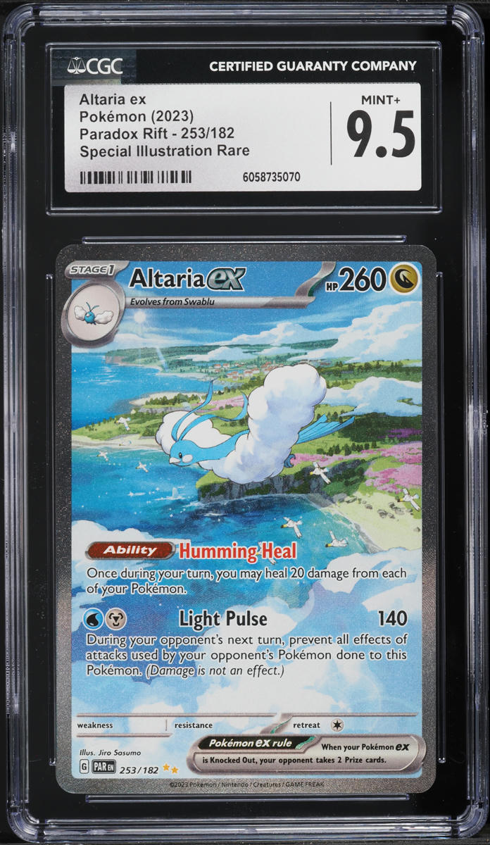 2023 Pokemon Scarlet & Violet Paradox Rift SIR Altaria ex #253 CGC 9.5 MINT+