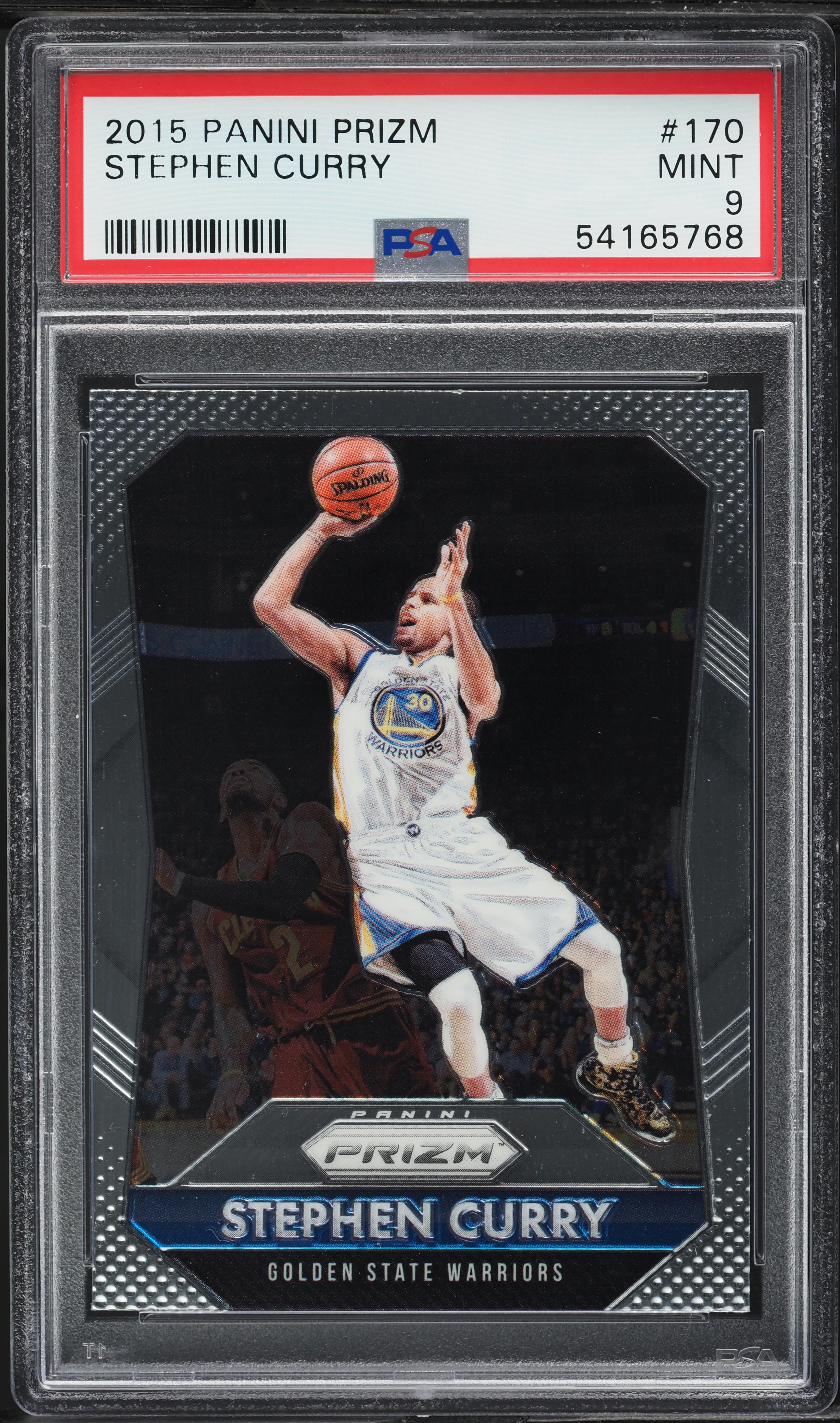2015 Panini Prizm Stephen Curry #170 PSA 9 MINT