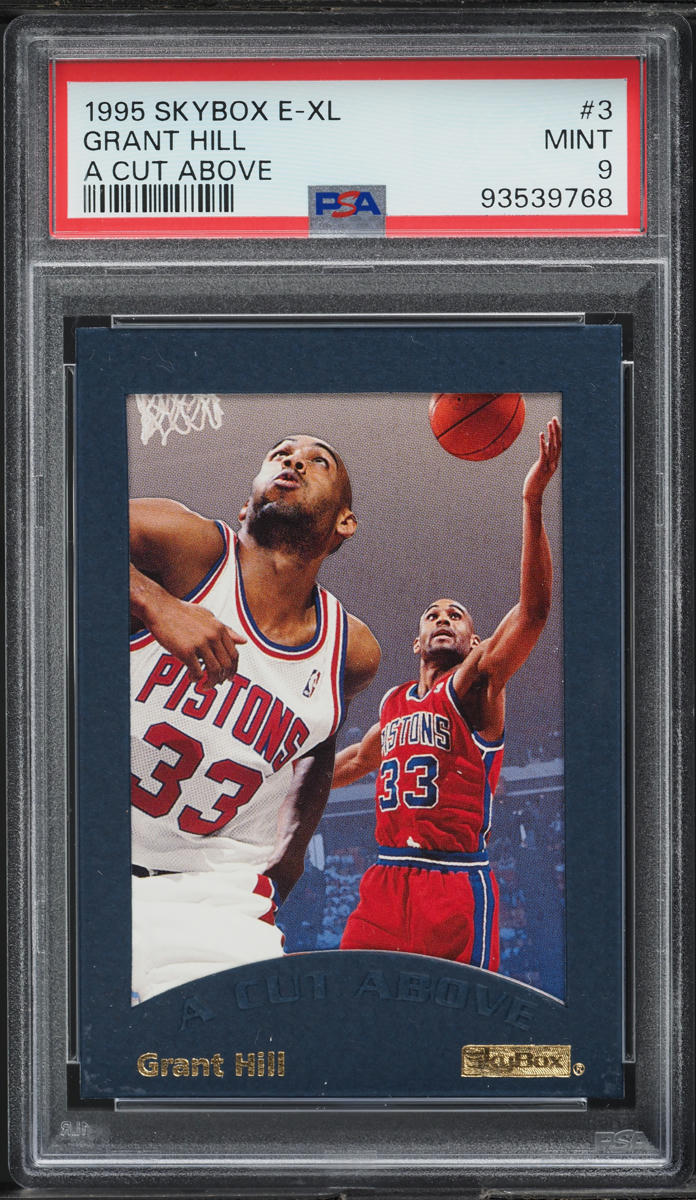 1995 Skybox E-XL A Cut Above Grant Hill #3 PSA 9 MINT