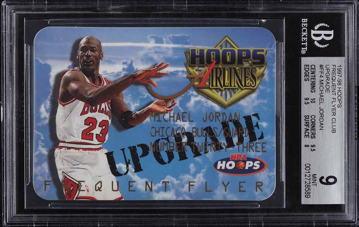 その他 JORDAN NBA Hoops Airlines Frequent Flyer Auction Prices Realized Basketball Cards 1997 HOOPS FREQUENT