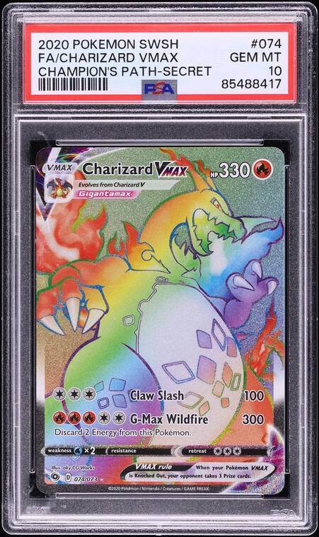Charizard VMAX 2020 Champion's Path #74/73 Holo (Secret) Price