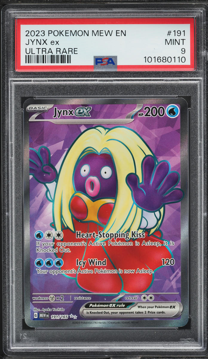 2023 Pokemon Scarlet & Violet 151 Full Art Jynx ex #191 PSA 9 MINT