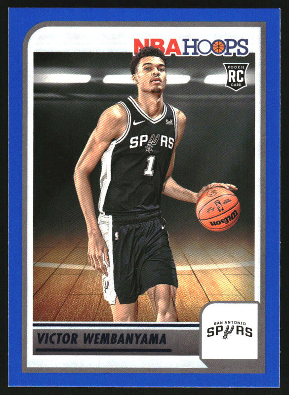 2023-24 Panini Hoops Blue #277 Victor Wembanyama RC