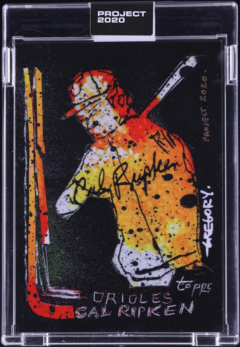 2020 Topps Project 2020 By Gregory Siff Cal Ripken Jr. #50