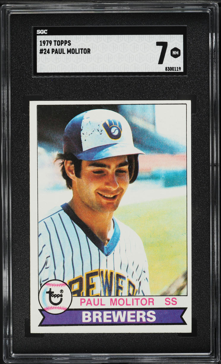1979 Topps Paul Molitor #24 SGC 7 NRMT