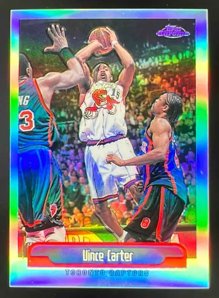 1999-00 Topps Chrome Refractors #98 Vince Carter