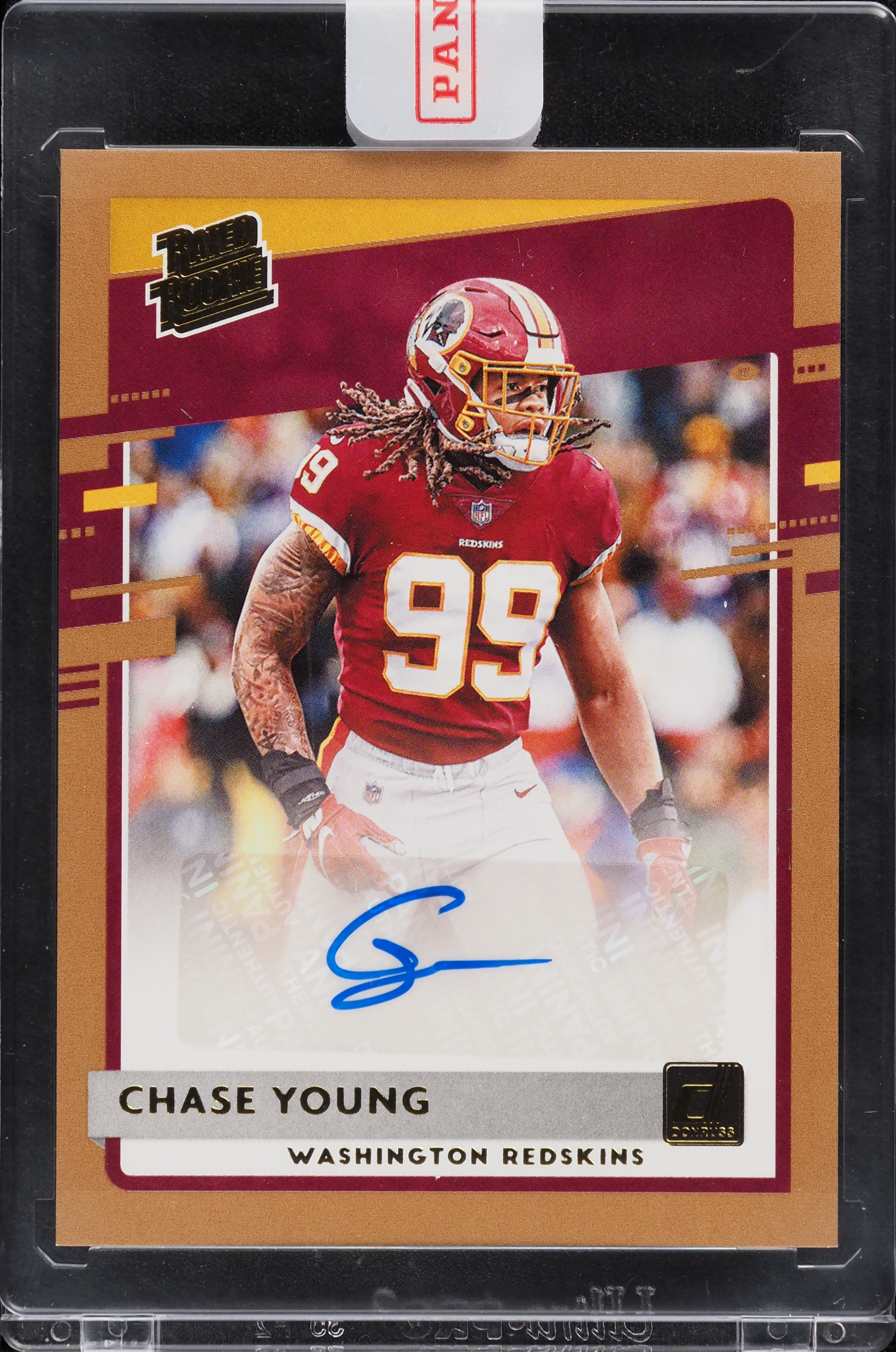 2020 Donruss Bronze Chase Young ROOKIE AUTO #316