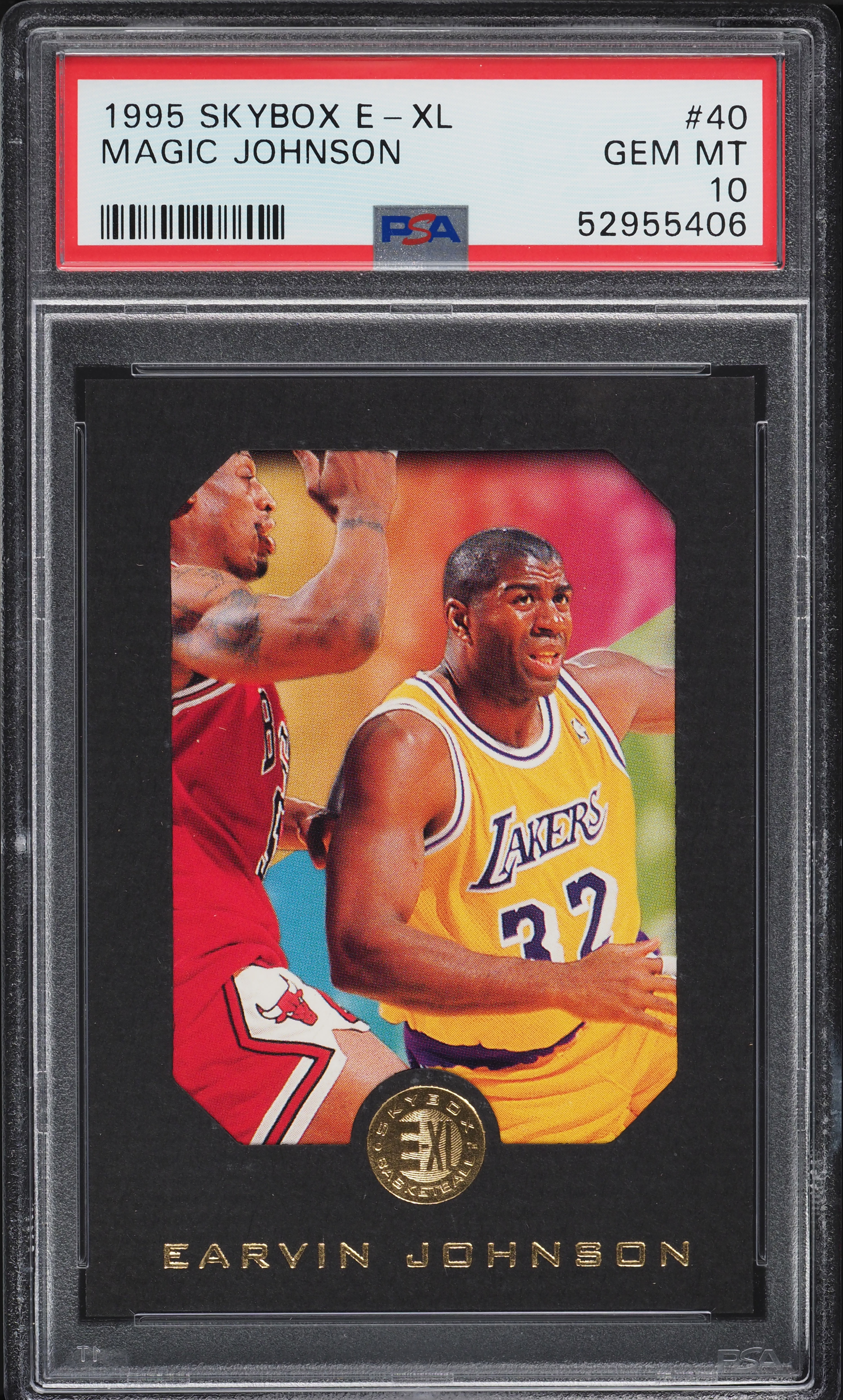 1995 Skybox E-XL Magic Johnson #40 PSA 10 GEM MINT