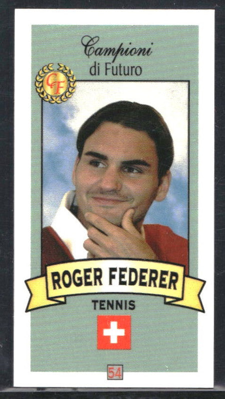 2003-04 Collzzioni Firenze Campioni di Futuro #54 Roger Federer