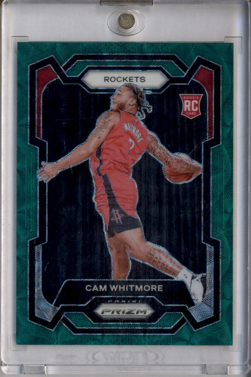2023-24 Panini Prizm Prizms Choice Green #129 Cam Whitmore RC Rookie /8