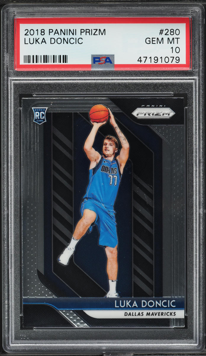 2018 Panini Prizm Luka Doncic ROOKIE #280 PSA 10 GEM MINT