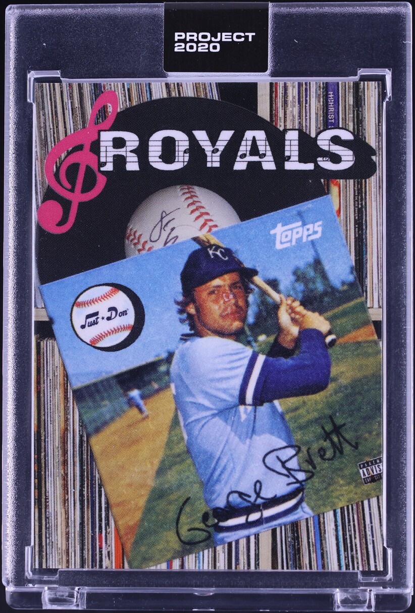 2020 Topps Project 2020 By Don C George Brett #212