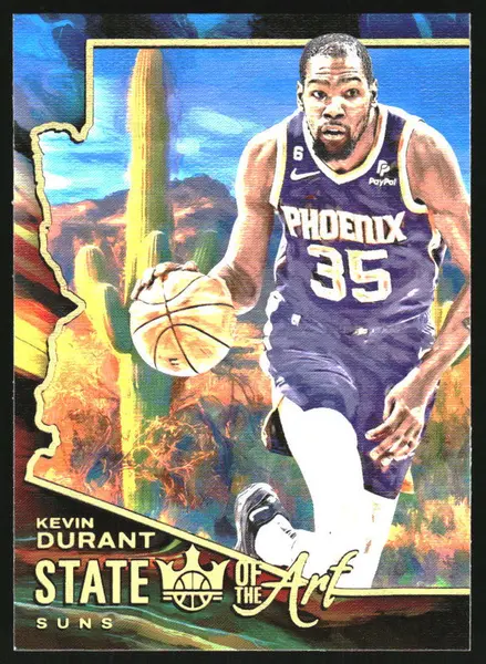 2023-24 Panini Court Kings State of the Art #4 Kevin Durant