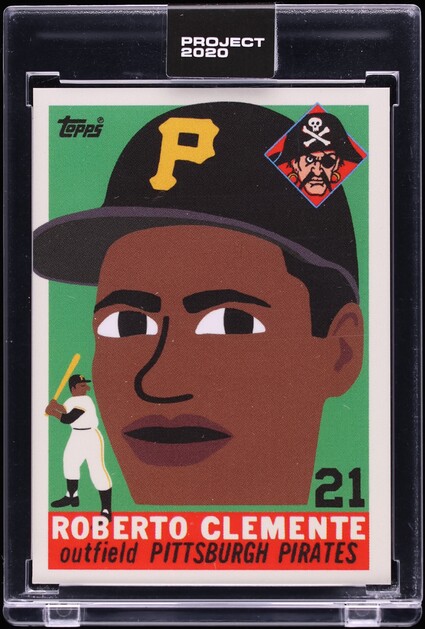 2020 Topps Project 2020 By Keith Shore Roberto Clemente #182