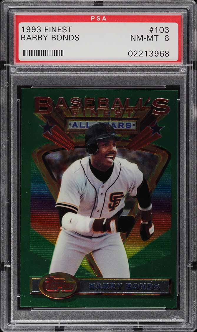 1993 Finest Barry Bonds #103 PSA 8 NM-MT