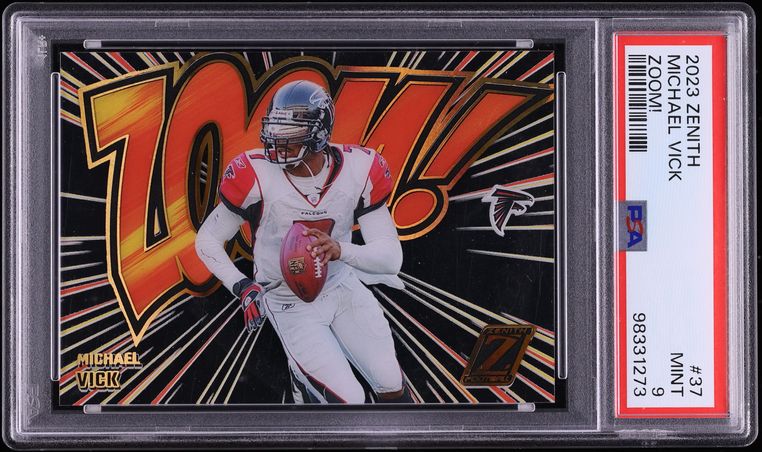 2023 Panini Zenith Zoom! Michael Vick #37 PSA 9 MINT