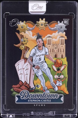 2024 Panini One And One Downtown Stephon Castle ROOKIE #20