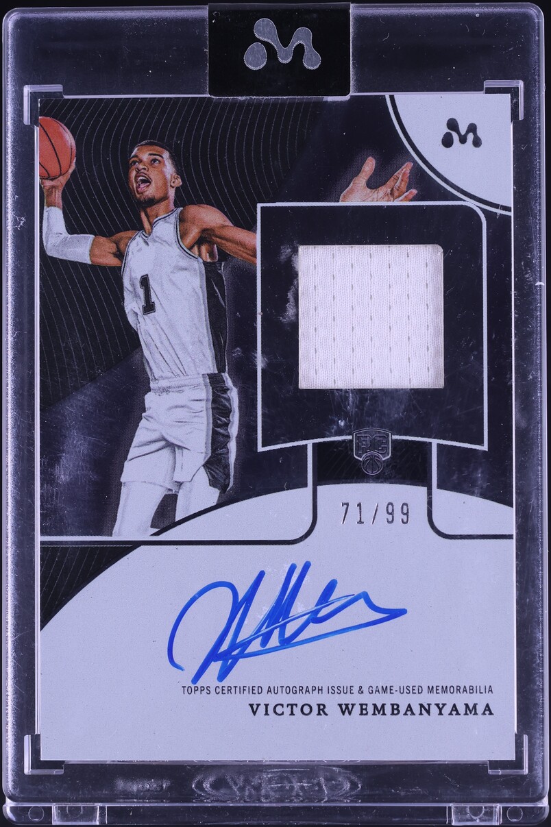 2023 Topps Mercury Victor Wembanyama ROOKIE PATCH AUTO /99 #WAR-1A